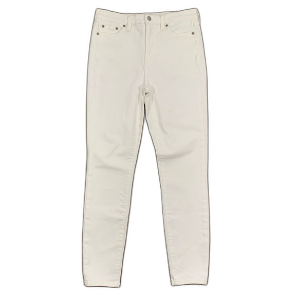 J. Crew Factory Denim - J. Crew White Skinny Jeans